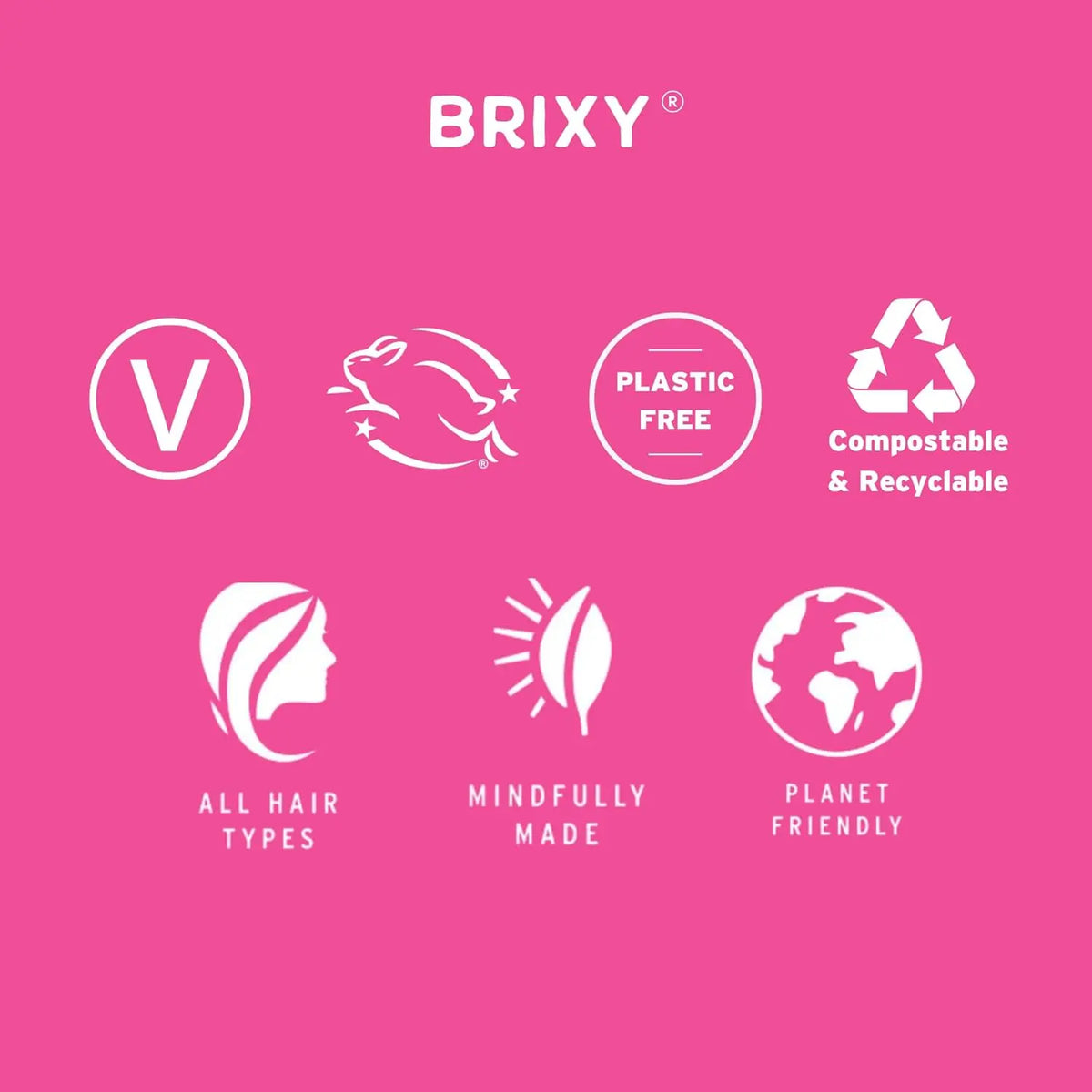 Brixy Shampoo Bar - Hydrating Formula for Nourished and Moisturized Hair