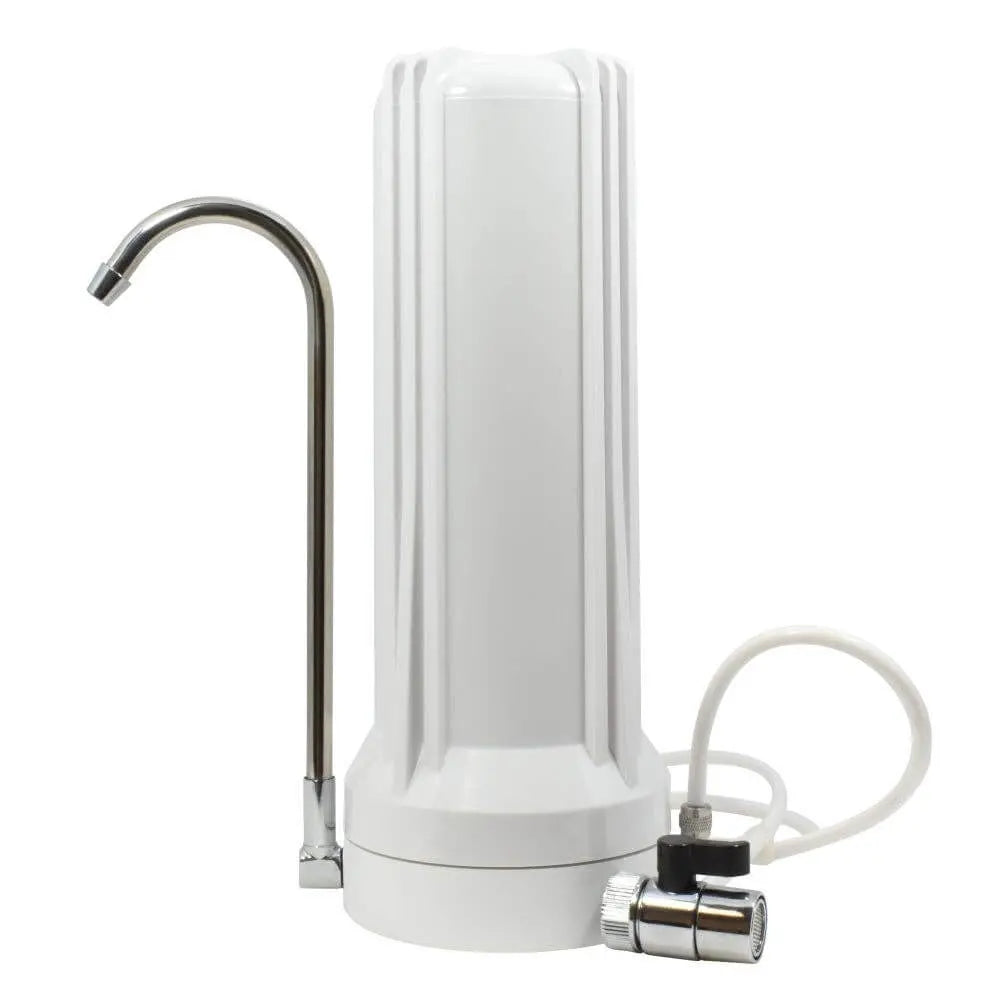 10-Stage Anti-Oxidizing Alkaline Mineral Countertop Filter: Clear