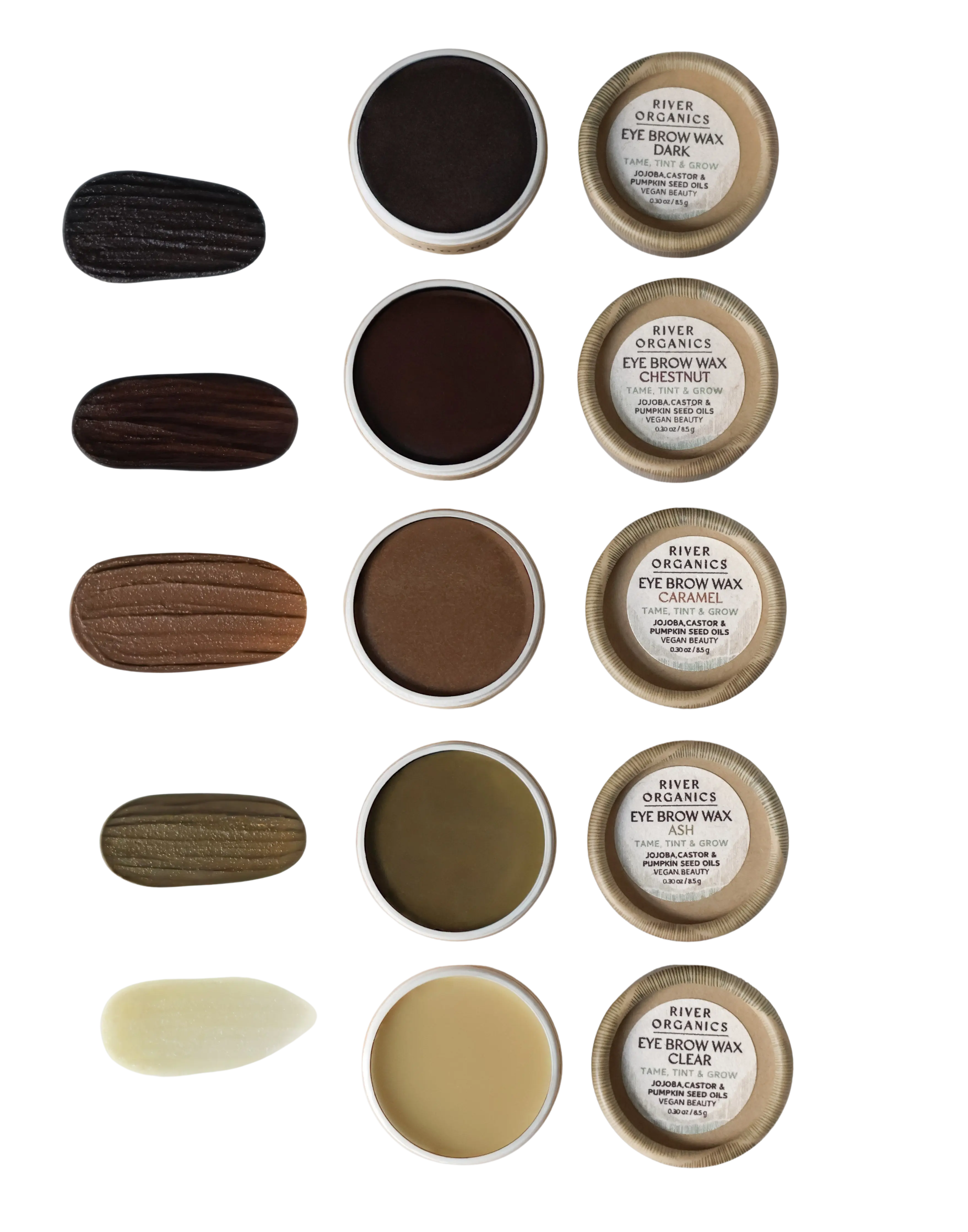 Chestnut (Medium Brown) Eyebrow Wax: Single Unit