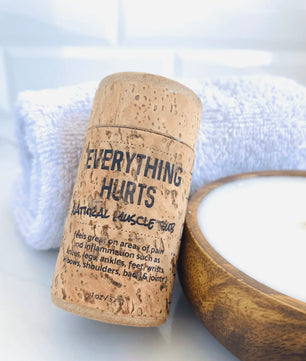 EVERYTHING HURTS - Natural Muscle Balm BIG push up 