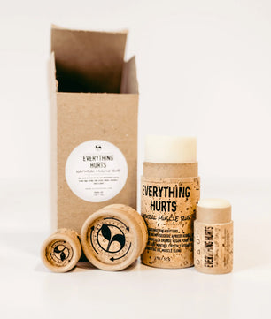 EVERYTHING HURTS - Natural Muscle Balm BIG push up 