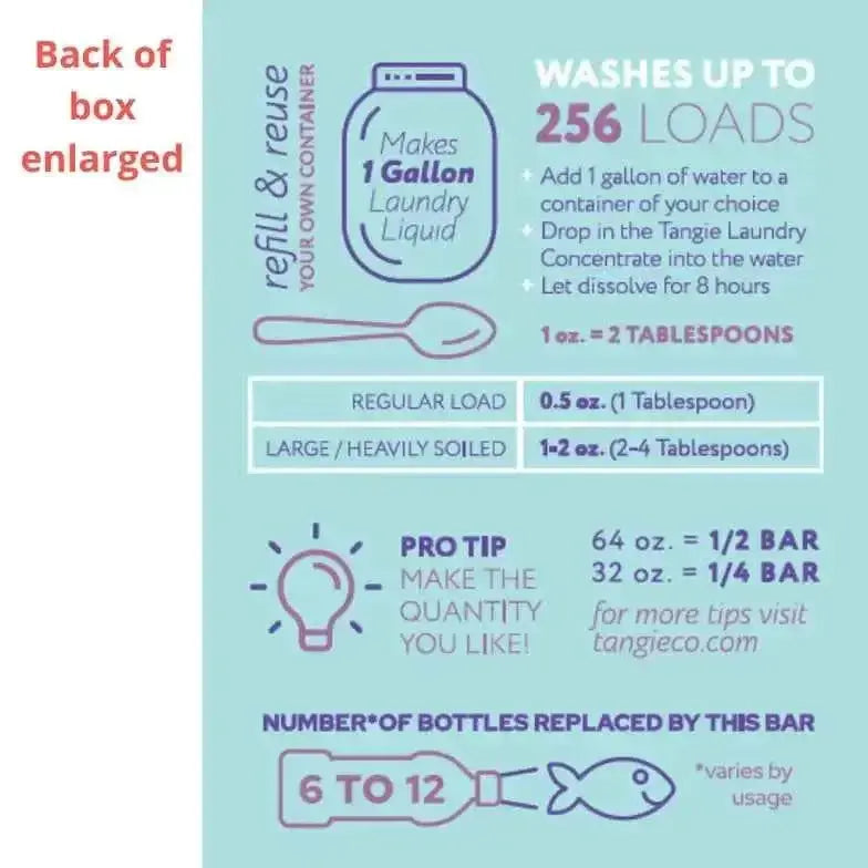Laundry Concentrate - The Best Chemical Free Laundry Detergent for a Fresh, Eco-Friendly Clean  