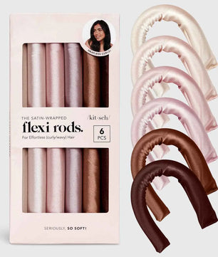 Satin Wrapped Flexi Rods - 6pc Set
