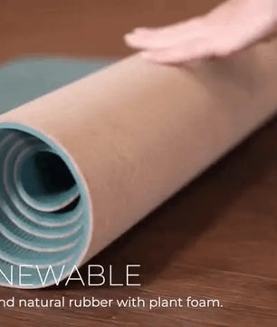 Eco-Friendly Yoga Mat for Sustainable Wellness - Non-Slip Fitness Mat for Comfortable Practice  